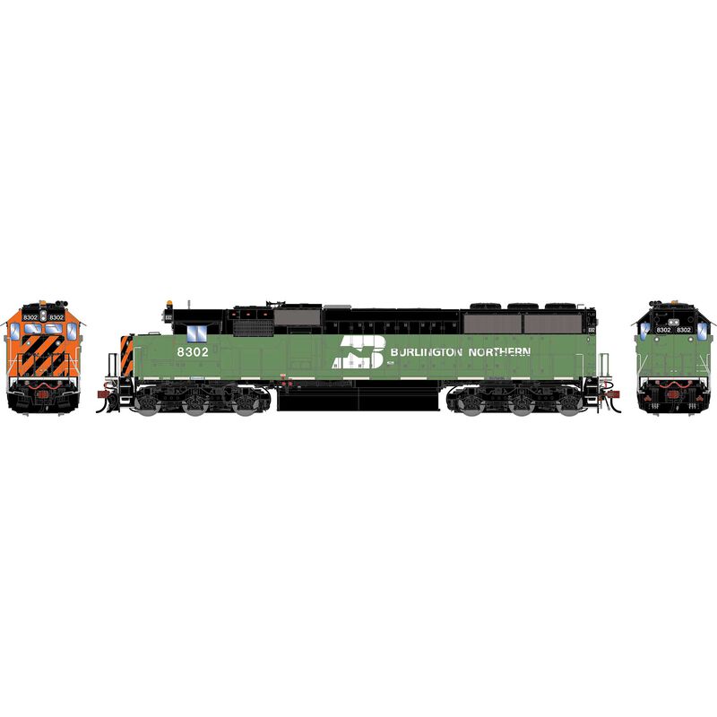 HO GEN SD60 Locomotive w/DCC & Sound, BN #8302 HO GEN SD60 Locomotive w/DCC & Sound, BN #8302