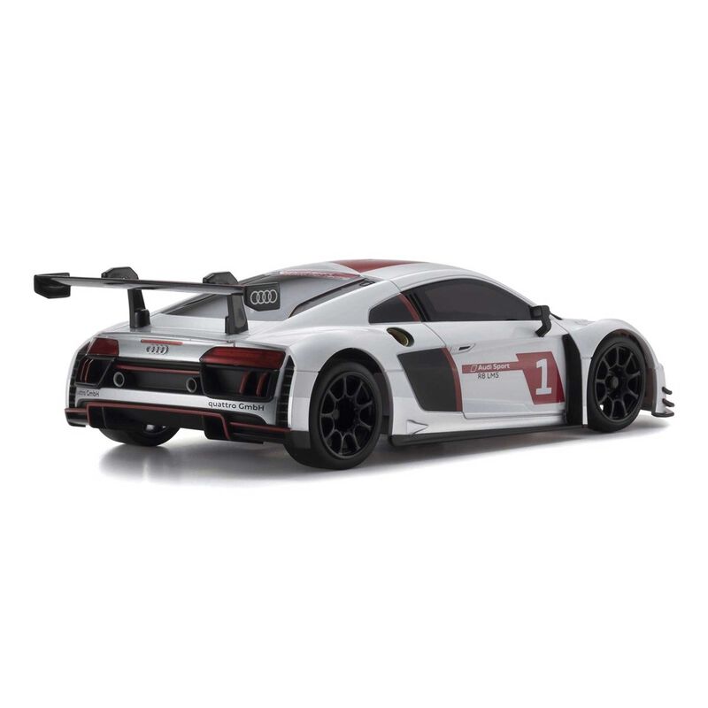 Kyosho MINIZ RWD Audi R8 LMS 2015 2WD RTR, White Horizon Hobby