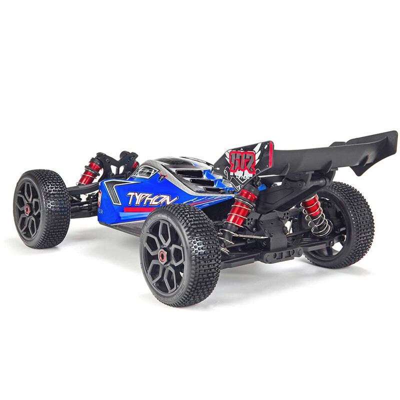 1/8 TYPHON 6S BLX 4WD Brushless Buggy RTR, Blue/Silver