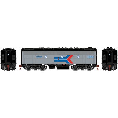 HO F7B Locomotive with DCC & Sound, AMTK #399 HO F7B Locomotive with DCC & Sound, AMTK #399