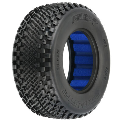 1/10 Prism CR3 Front 2.2"/3.0" Carpet Short Course Tires (2) 1/10 Prism CR3 Front 2.2"/3.0" Carpet Short Course Tires (2)
