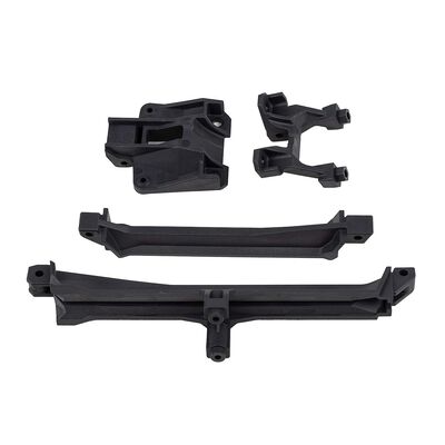Factory Team Carbon Upper Chassis Brace Set, 1/7 Team Associated SR7 Factory Team Carbon Upper Chassis Brace Set, 1/7 Team Associated SR7