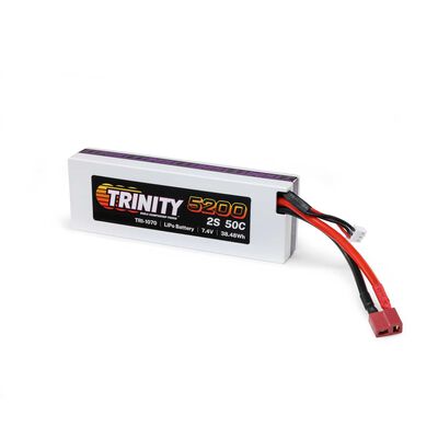 7.4V 5200mAh 2S 50C T-Plug LiPo Battery: Mudboss 7.4V 5200mAh 2S 50C T-Plug LiPo Battery: Mudboss