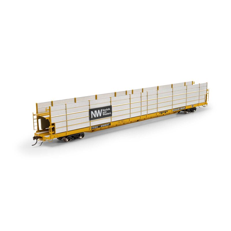 Athearn Genesis HO F89F Bi-Level Auto Rack, Legendary Liveries NW/TTBX #910537