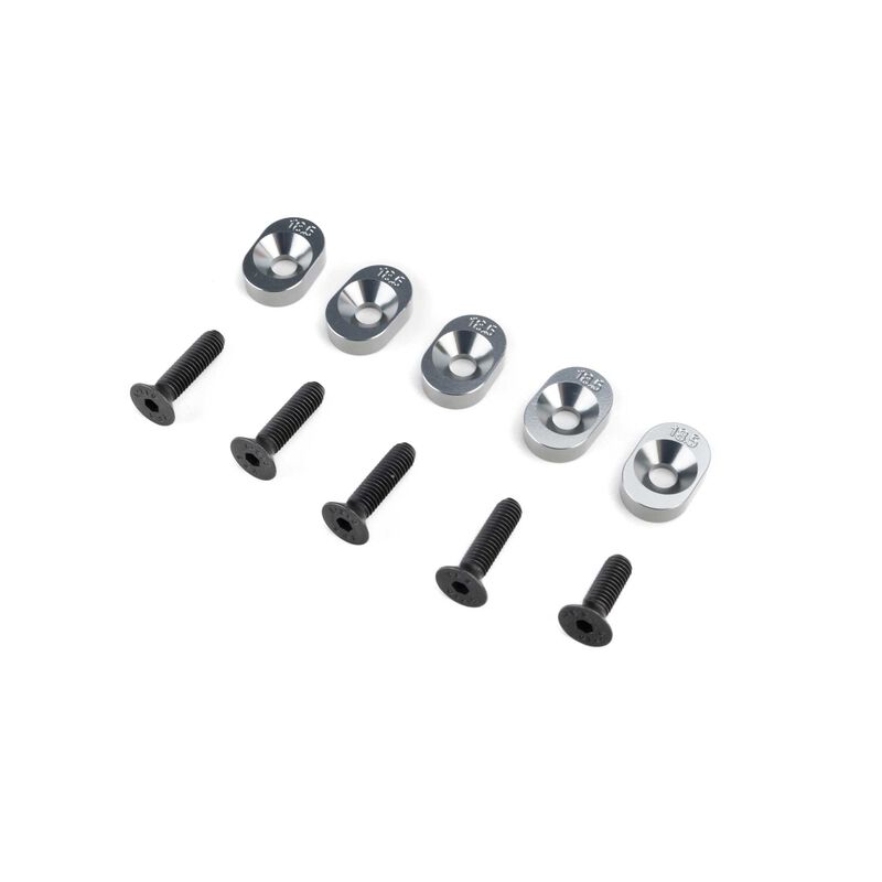 Losi Engine Mount Insert and Screws, 18.5/67 (5): 5IVE-TG 3.0