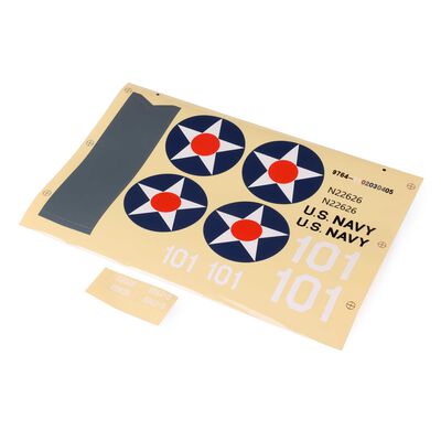 Decal Set: SNJ-5/AT-6 Texan 1.5m Decal Set: SNJ-5/AT-6 Texan 1.5m