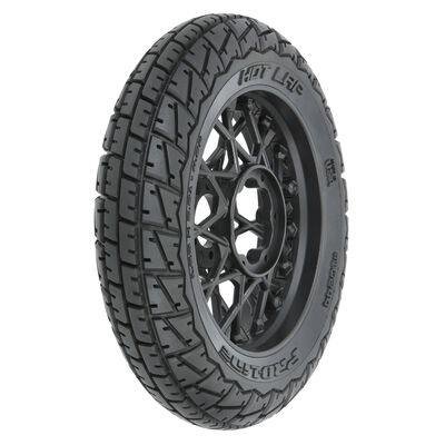 1/4 Hot Lap MX S3 Front Tire MTD Black Supermoto Wheel: Promoto-MX/SM 1/4 Hot Lap MX S3 Front Tire MTD Black Supermoto Wheel: Promoto-MX/SM