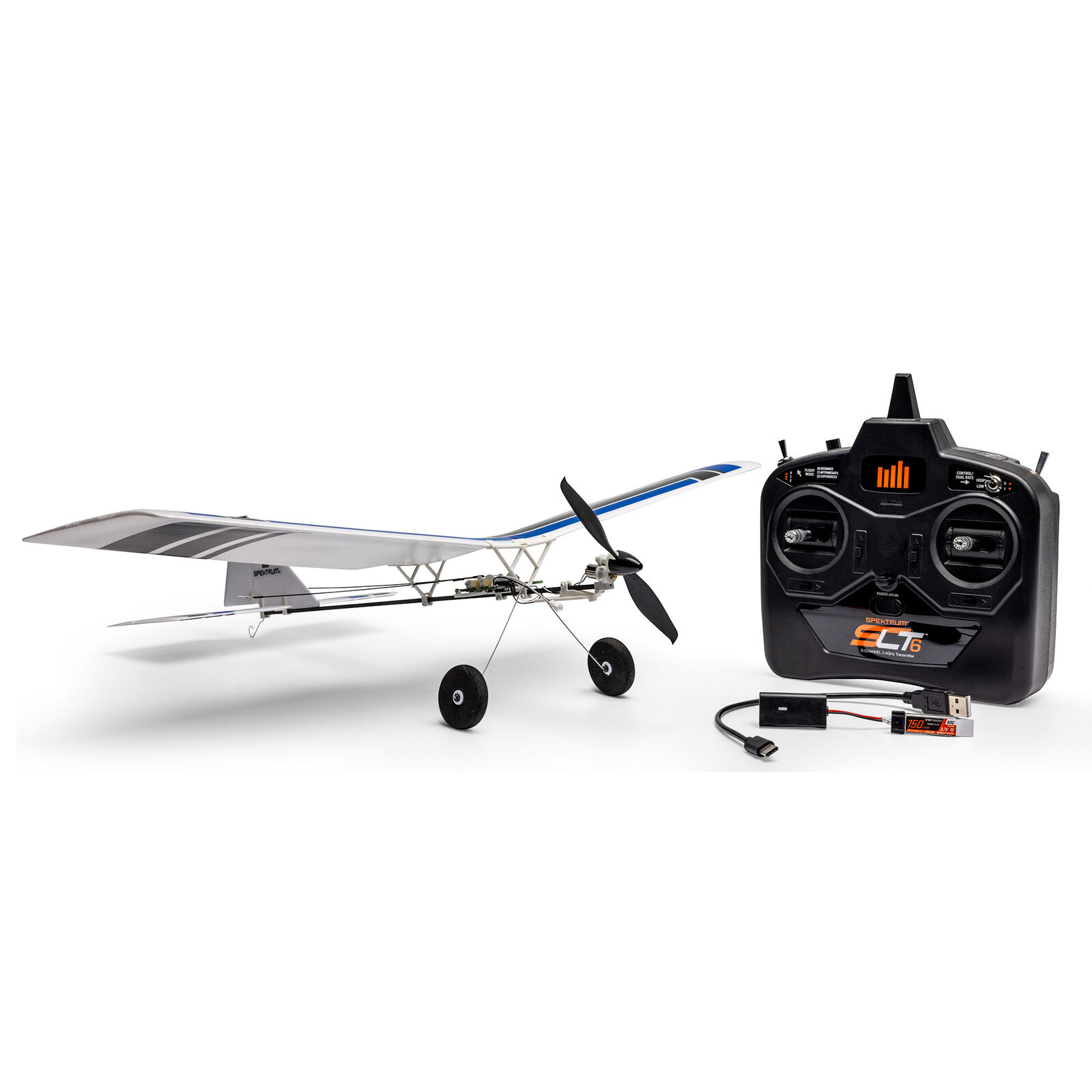 E-flite Set Carrello Di Atterraggio Per UMX Slow Ultra Stick – Ricambio Originale EFL-1107