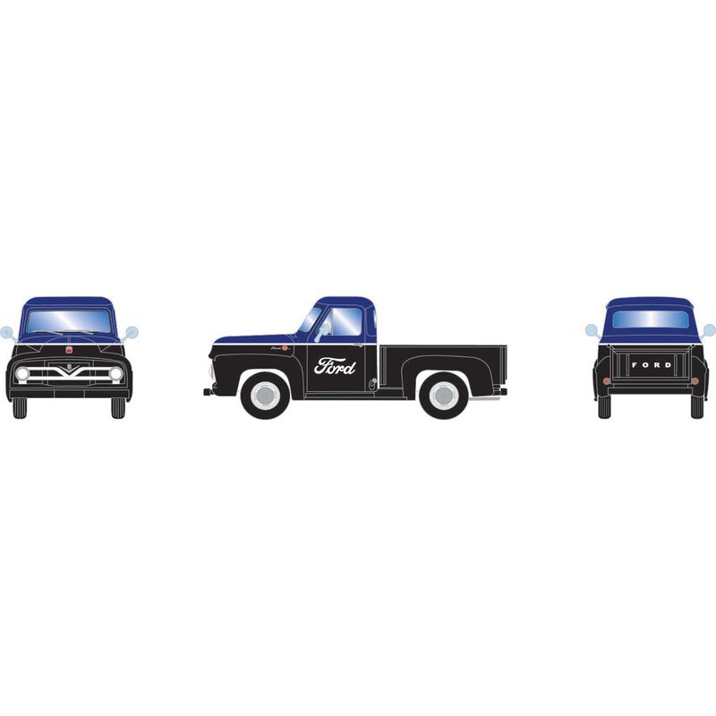 HO 1955 Ford F-100 Pickup Truck, Ford HO 1955 Ford F-100 Pickup Truck, Ford