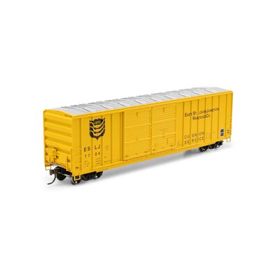 HO 50' FMC 5347 DD Offset Box Car, ESLJ #7704 HO 50' FMC 5347 DD Offset Box Car, ESLJ #7704