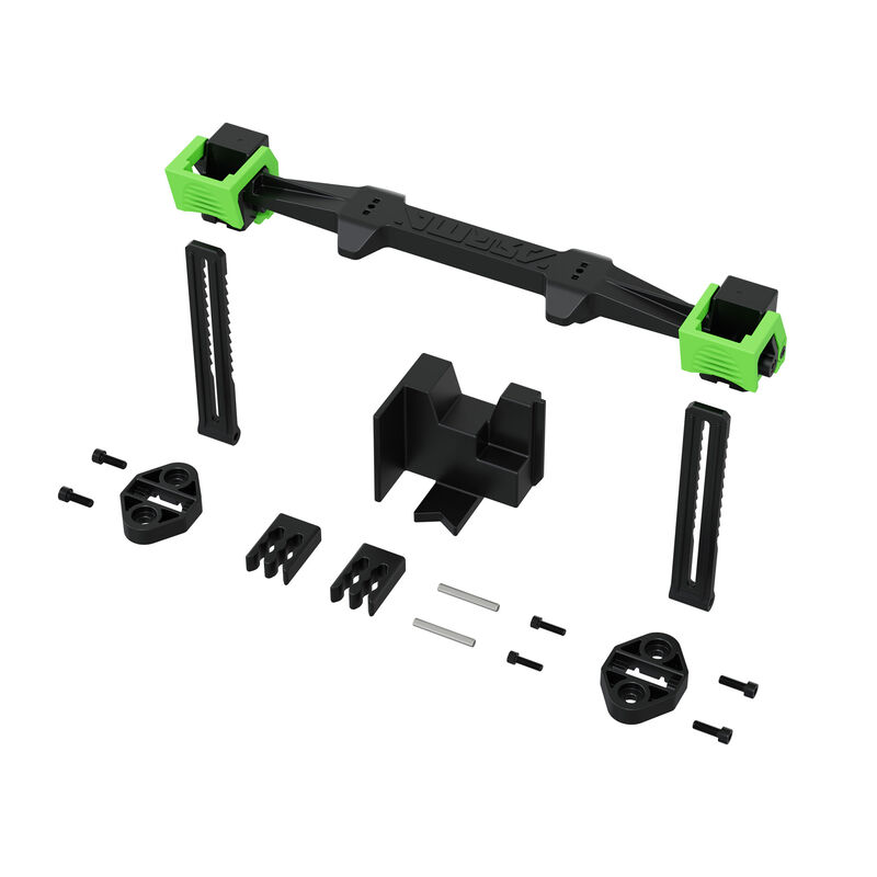 ARRMA Ratchet Battery Mounting Set, Green ARRMA Ratchet Battery Mounting Set, Green
