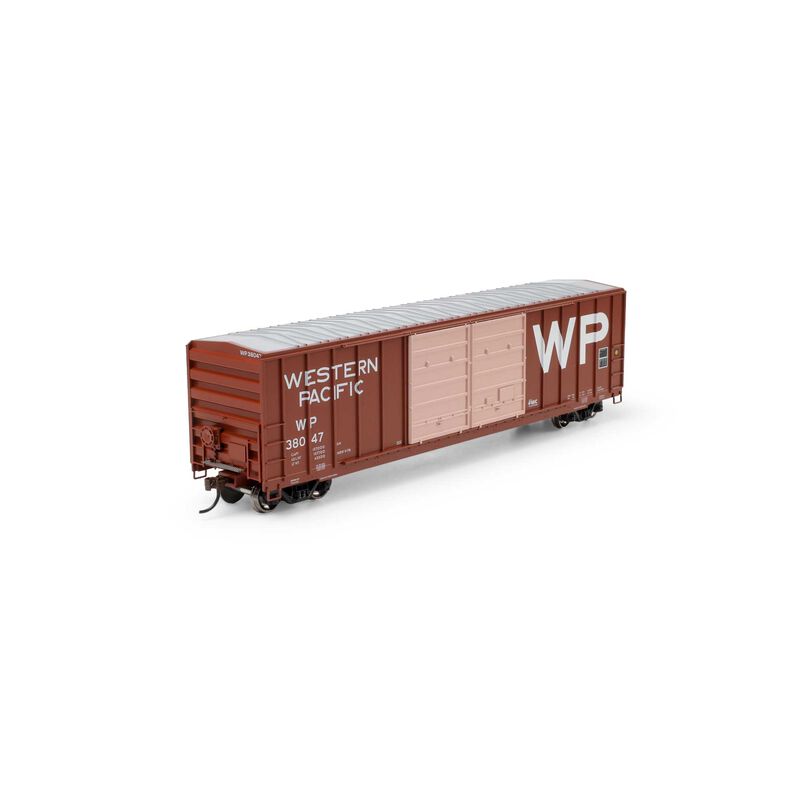 Athearn HO ATH 50' FMC 5077 Centered Double Door Box Car, WP #38047