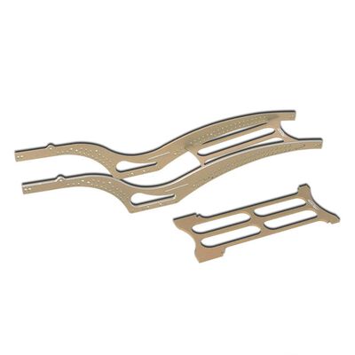 Scythe Aluminum Rail Frame, Beige: SCX24 Jeep Gladiator Scythe Aluminum Rail Frame, Beige: SCX24 Jeep Gladiator