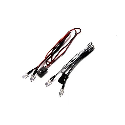 LED Light Set, White/Red: SCX10 III LED Light Set, White/Red: SCX10 III