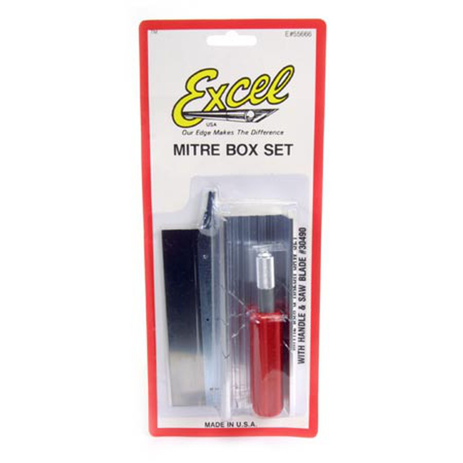 Mitre Box with Handle & Blades