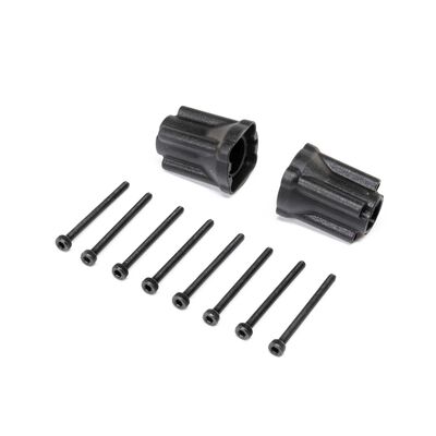 Rear Axle Mount Set, 0 deg: Mini LMT Rear Axle Mount Set, 0 deg: Mini LMT