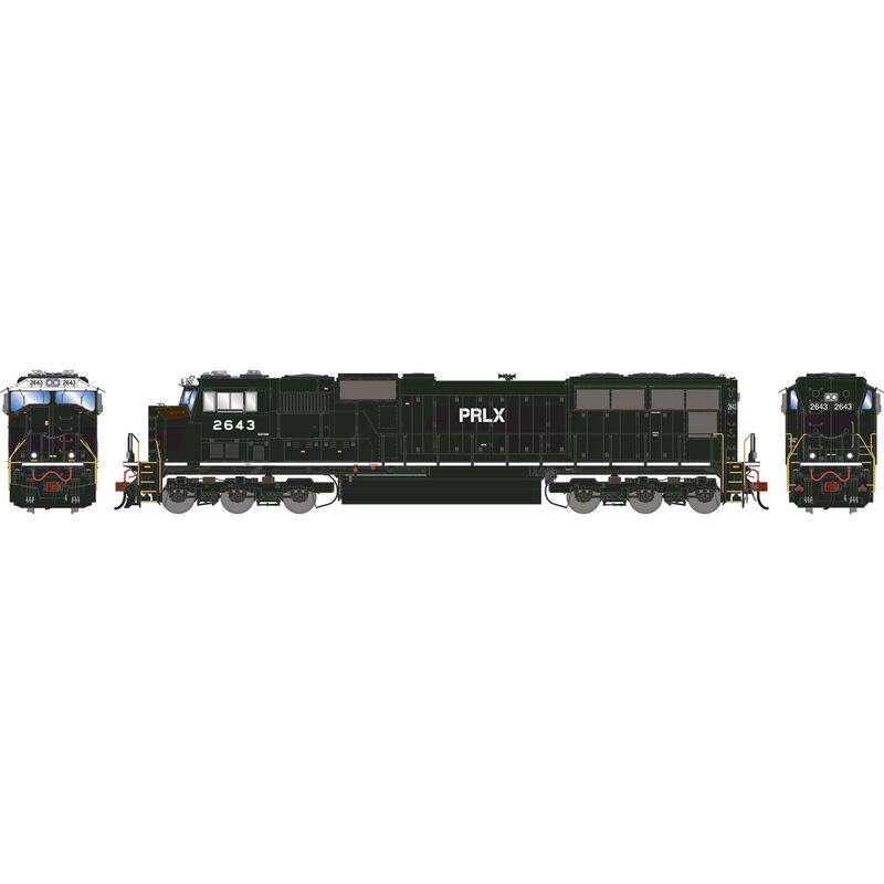 HO SD70M Locomotive with DCC & Sound, Primed For Grime PRLX Ex-NS #2643 HO SD70M Locomotive with DCC & Sound, Primed For Grime PRLX Ex-NS #2643