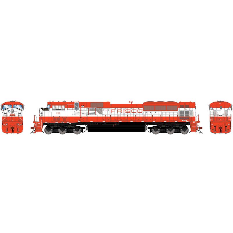 HO GEN SD90MAC-H PH I Locomotive w/DCC & Sound, Legendary Liveries SLSF #1111