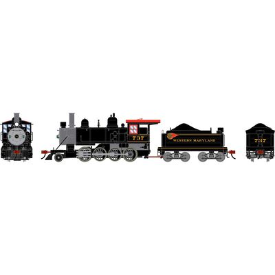HO ATH 2-8-0 Steam Locomotive, WM #737 HO ATH 2-8-0 Steam Locomotive, WM #737