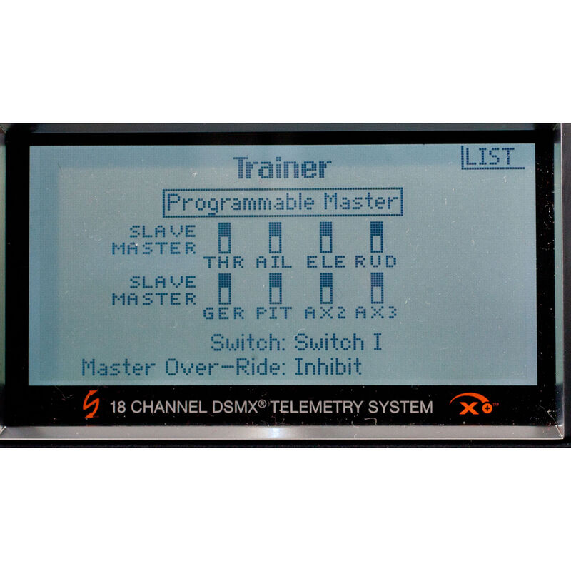 DX18 GEN 1 DSMX® Transmitter with AR9020 Receiver: Enhanced Software
