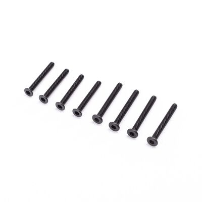 Flathead Screws M2 x 16mm, M2 x 18mm (8) Flathead Screws M2 x 16mm, M2 x 18mm (8)