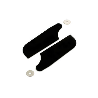 Tail Rotor Blade Set, Black: B450 3D, B400, B450 X Tail Rotor Blade Set, Black: B450 3D, B400, B450 X