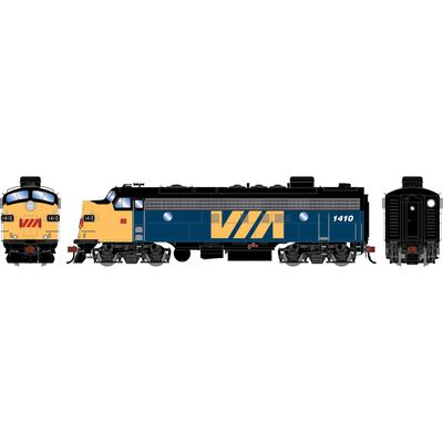 HO GEN FP7 Locomotive w/DCC & Sound, VIA #1410 HO GEN FP7 Locomotive w/DCC & Sound, VIA #1410
