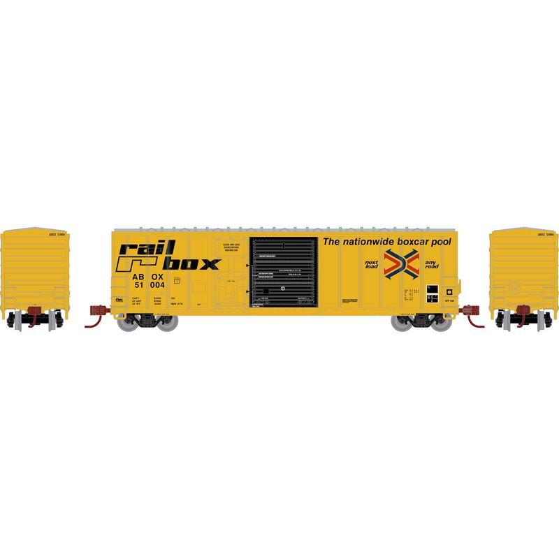 Athearn N ATH 50' FMC 5277 Combo Door Box Car, ABOX 'Early' #51004