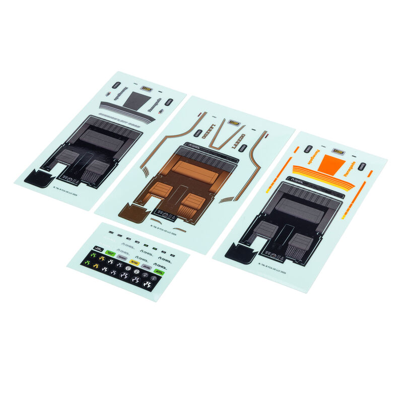 Axial Decal Sheet: SCX30 CJ-7