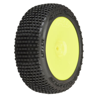 1/14 Hole Shot 3.0 F/R Tire MTD 12mm Yellow Velocity (4) Typhon GROM 1/14 Hole Shot 3.0 F/R Tire MTD 12mm Yellow Velocity (4) Typhon GROM
