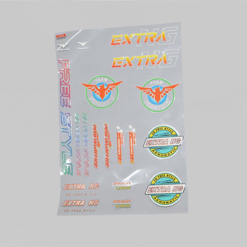Phoenix Model Decal Sheet, EXTRA NG 60''