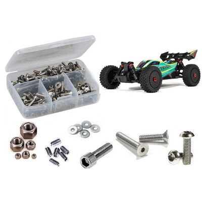 Stainless Steel Screw Kit, 1/8 ARRMA Typhon 223S BLX Stainless Steel Screw Kit, 1/8 ARRMA Typhon 223S BLX
