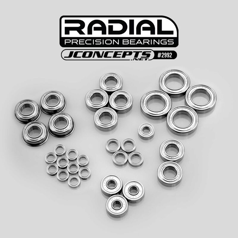 Radial Nmb Bearing Set: Tekno NB48 2.1 Radial Nmb Bearing Set: Tekno NB48 2.1