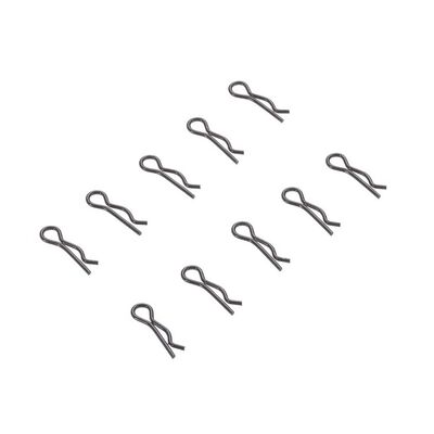 3mm Body Clip Black (10) 3mm Body Clip Black (10)