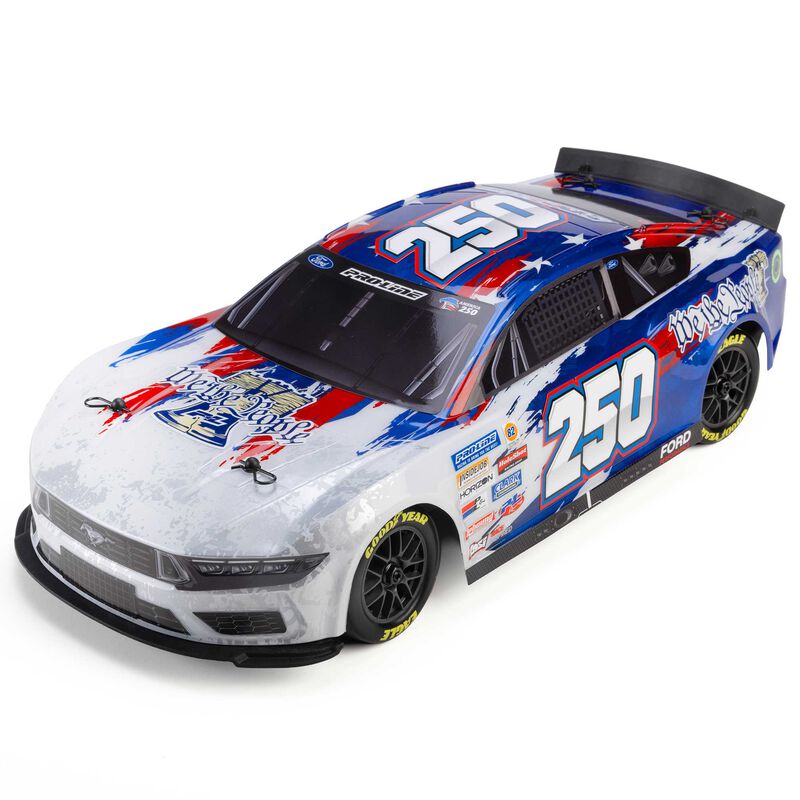 Pro-Line Racing 1/12 Pre-Cut/Pre-Painted Ford Mustang America 250 Body: Losi NASCAR® Race Car