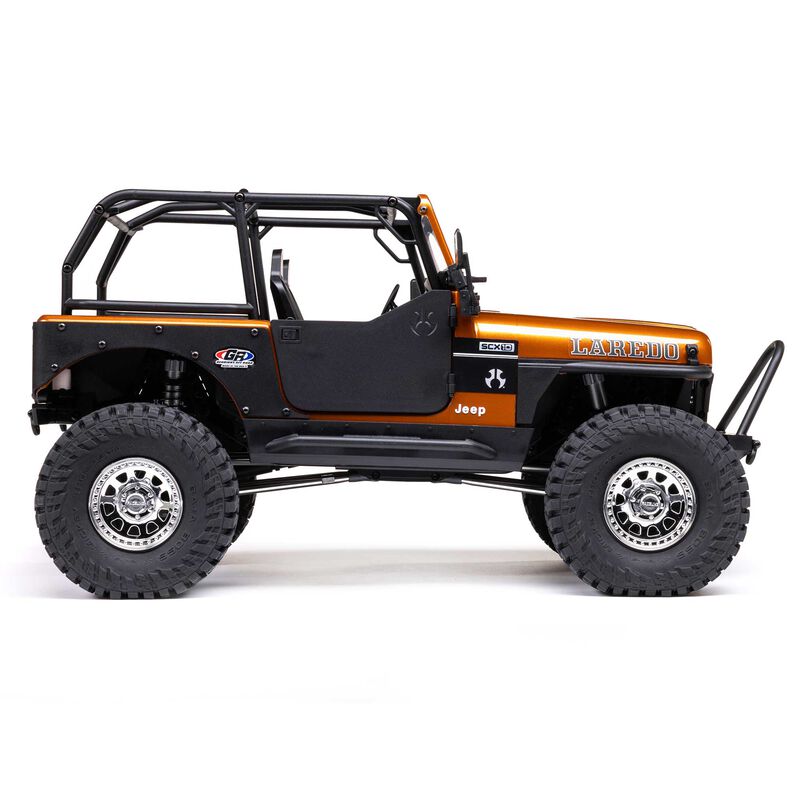 1/10 SCX10 III Jeep CJ-7 4X4 RTR Brushed Rock Crawler, Copper