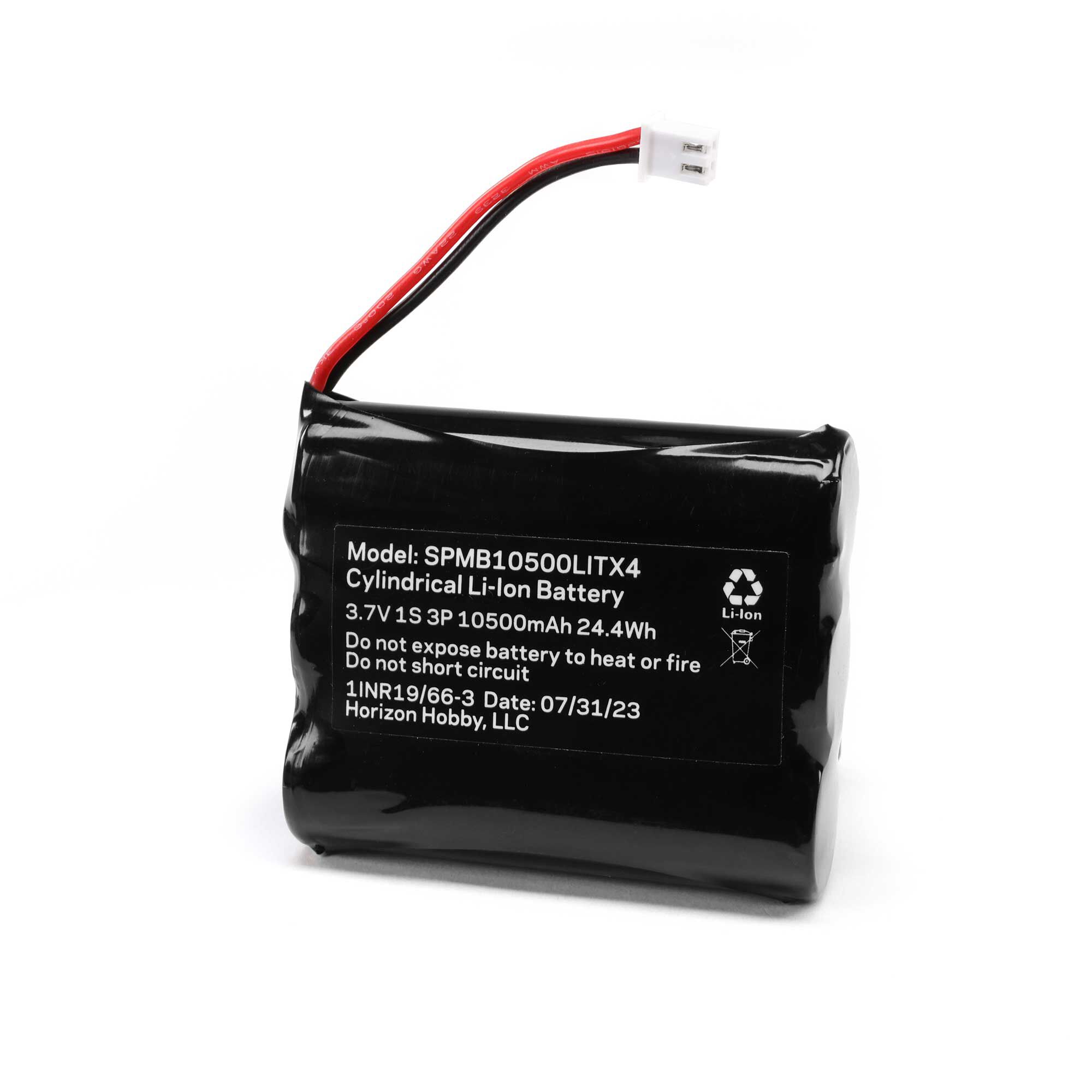 Spektrum 3.7V 10500mAh 1S Li-Ion Transmitter Battery: iX14, iX14+