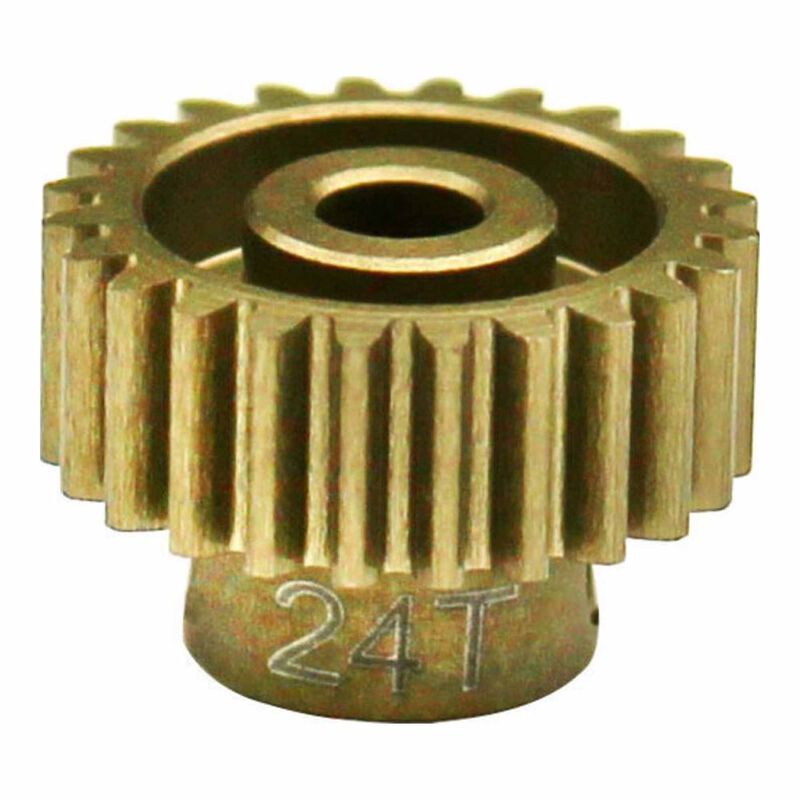 24t 48p Hard Anodized 7075 Pinion Gear