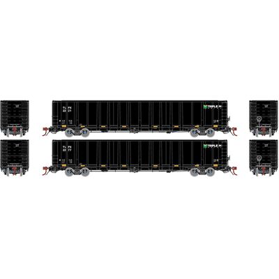 N NSC 6000 Gondola with Load, TLPX #2221, 2277 (2) N NSC 6000 Gondola with Load, TLPX #2221, 2277 (2)