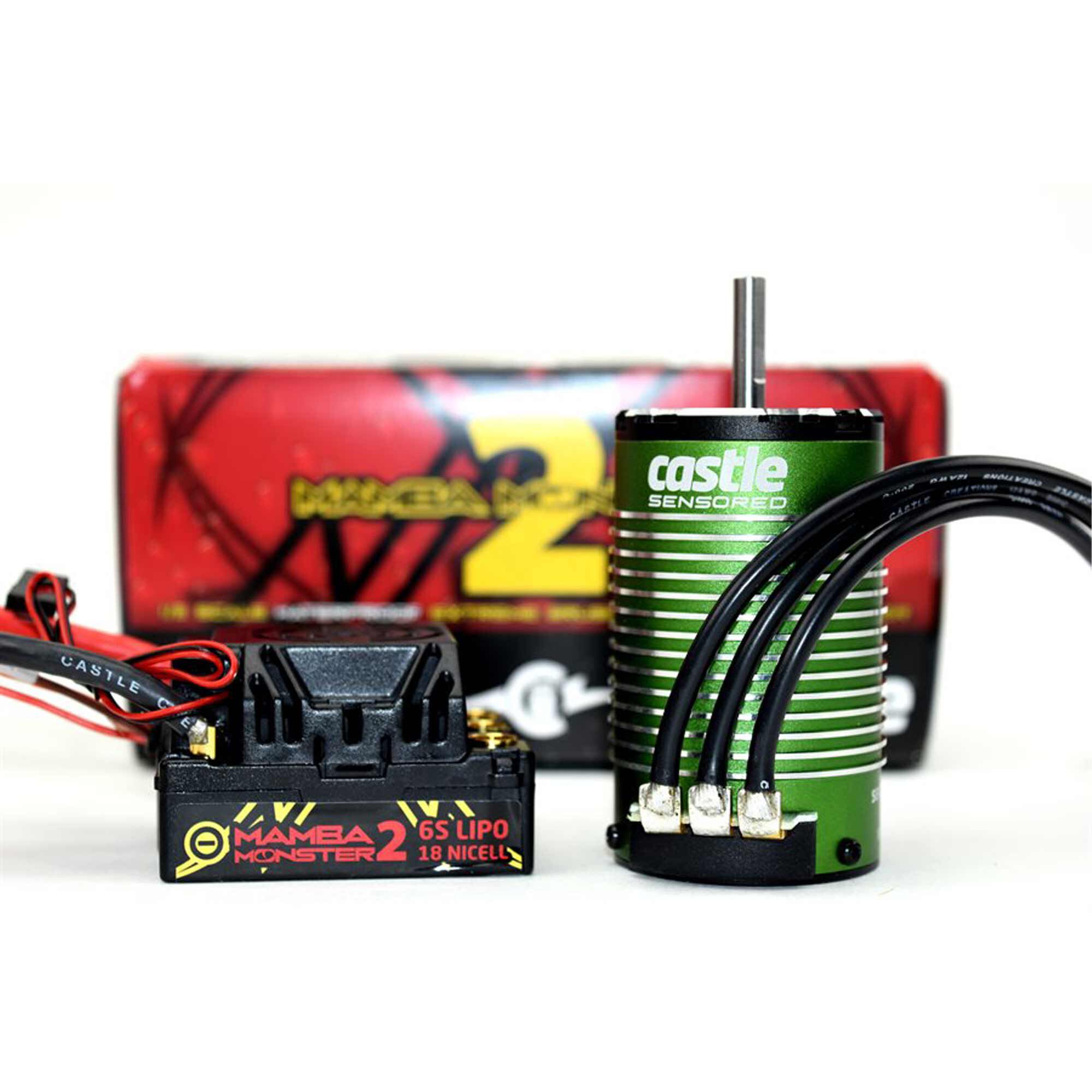 Castle Creations 1/8 Mamba Monster 2 Waterproof ESC/2200Kv