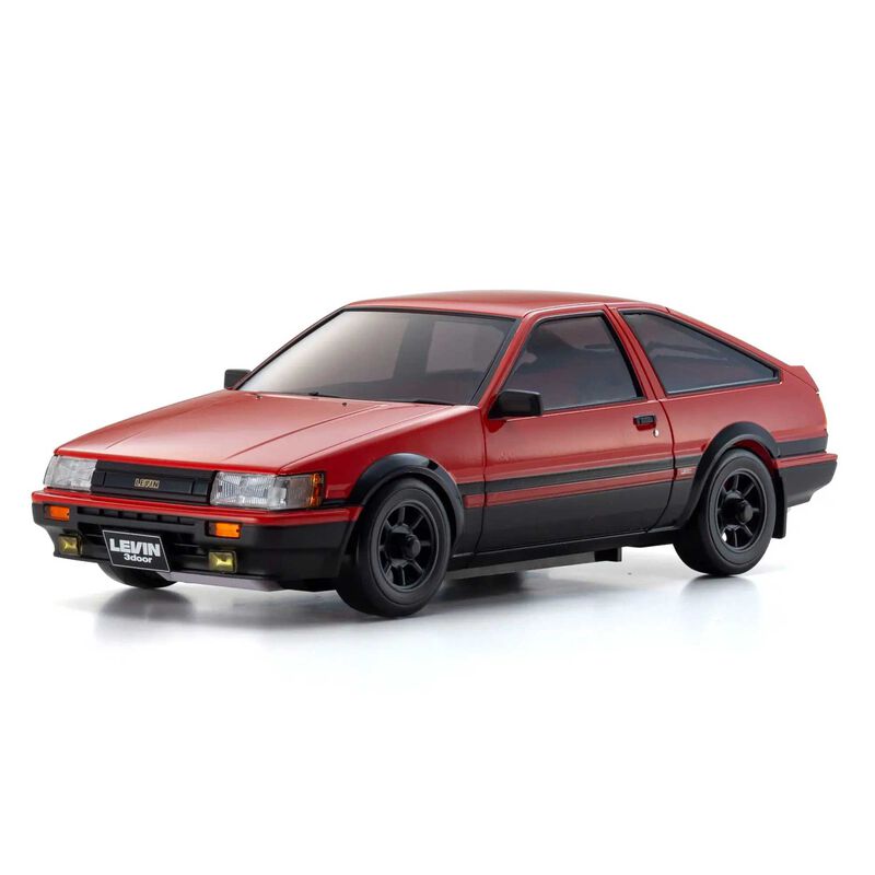 1/28 Toyota Corolla Levin AE86 Mini-Z AWD RTR, Red/ Black