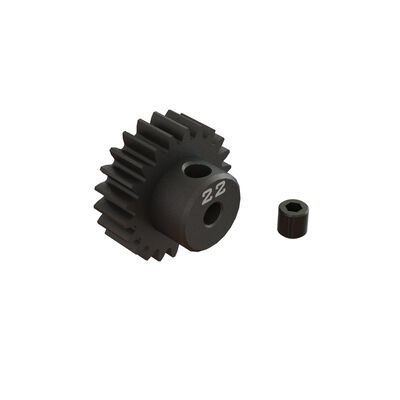 22T 0.8Mod 1/8" Bore CNC Steel Pinion Gear 22T 0.8Mod 1/8" Bore CNC Steel Pinion Gear