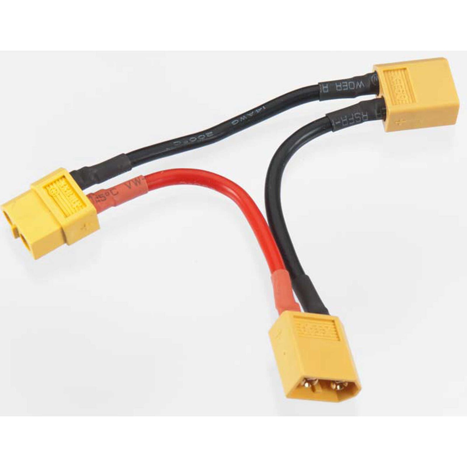 XT60 Series 2-Battery Connector Adapter Wire Harness