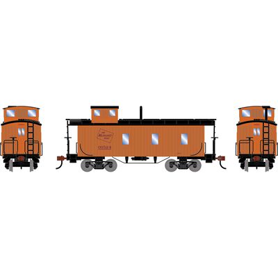 HO ATH 3-Window Wood Caboose, MILW #01524 HO ATH 3-Window Wood Caboose, MILW #01524