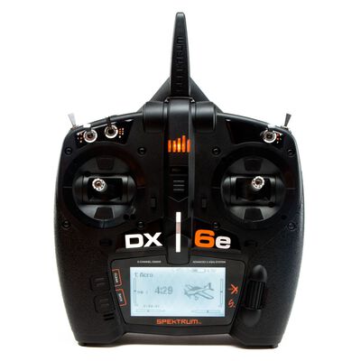 DX6e 6-Channel DSMX Transmitter Only DX6e 6-Channel DSMX Transmitter Only
