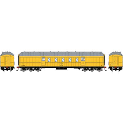 HO ATH 60' Pullman Common Standard Postal Storage Car, MOW Yellow #111277 HO ATH 60' Pullman Common Standard Postal Storage Car, MOW Yellow #111277
