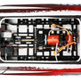 Blackjack 42" 8S Brushless Catamaran RTR: White/Red