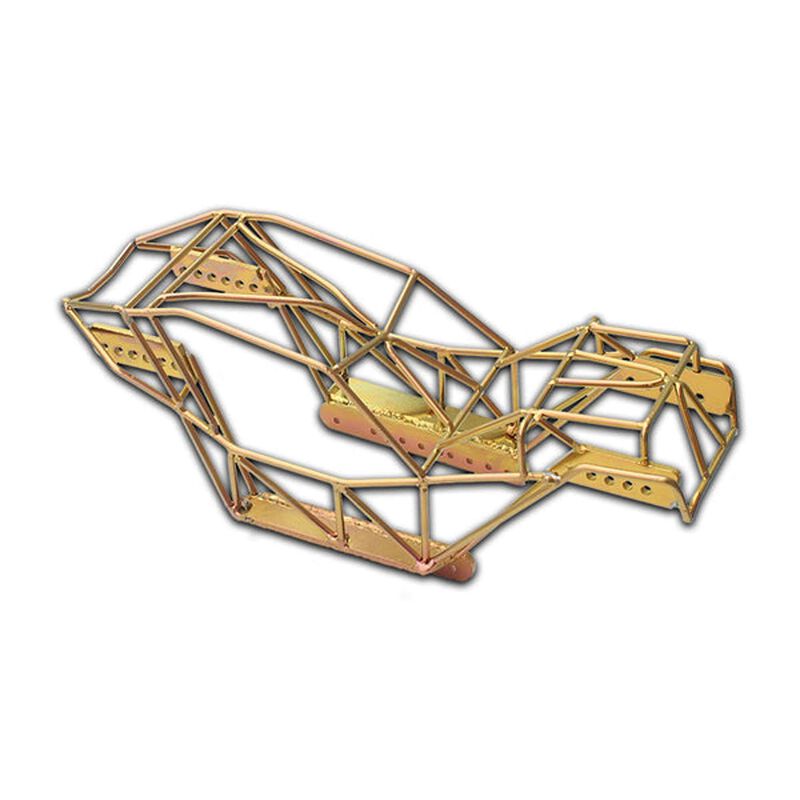 Olympus Titanium Rolling Cage, Gold: SCX24
