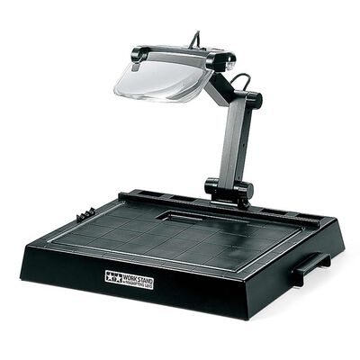 Tamiya Work Station with Magnifying Lens Tamiya Work Station with Magnifying Lens