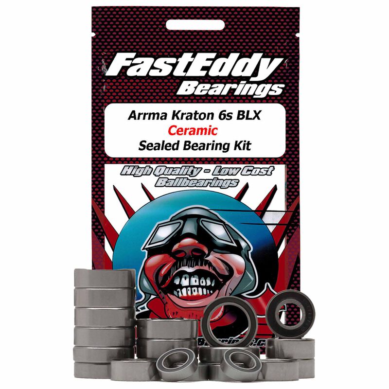 Arrma Infraction Kit Cuscinetti Fast Eddy Per Arrma Kraton 6S BLX - TFE2628, Completo Per Modello 1:8, Auto Elettriche Cuscinetti Per Auto Rc 1:8 Elettrica